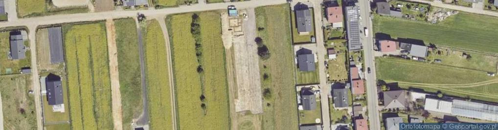 Zdjęcie satelitarne Modrzewiowa ul.
