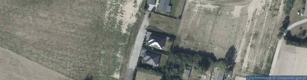 Zdjęcie satelitarne Modrzewiowa ul.