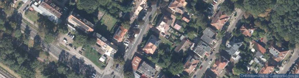 Zdjęcie satelitarne Moniuszki Stanisława ul.