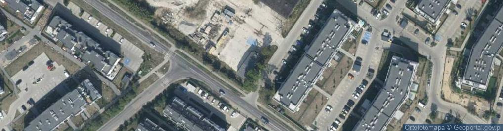 Zdjęcie satelitarne Mościckiego Ignacego ul.
