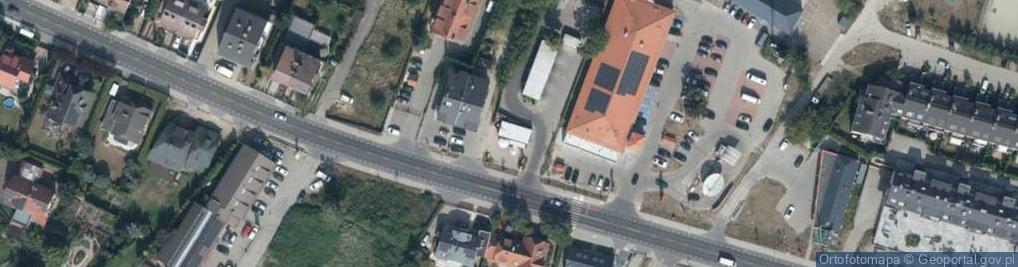Zdjęcie satelitarne Modra ul.