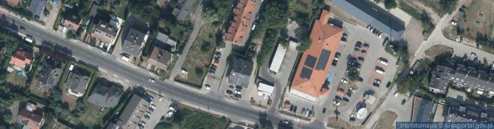 Zdjęcie satelitarne Modra ul.