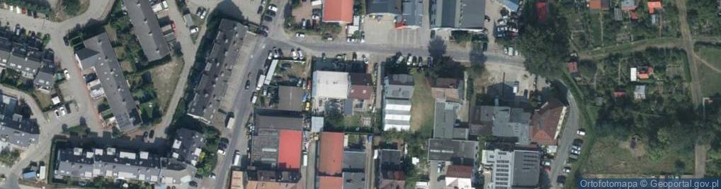 Zdjęcie satelitarne Modra ul.