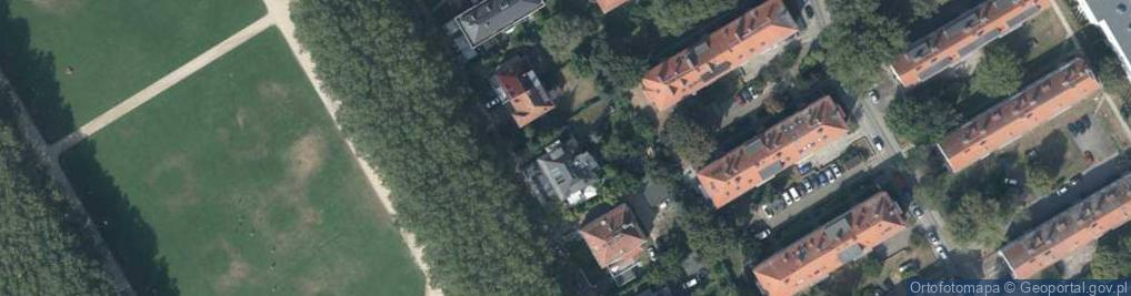 Zdjęcie satelitarne Moniuszki Stanisława ul.