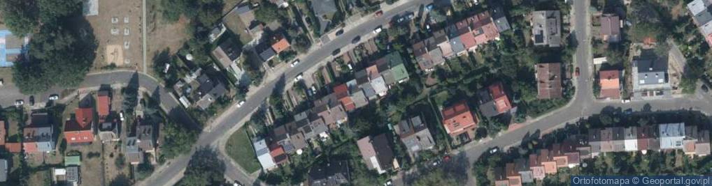 Zdjęcie satelitarne Mokra ul.