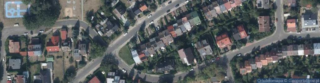 Zdjęcie satelitarne Mokra ul.