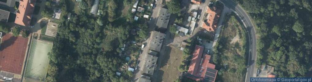 Zdjęcie satelitarne Monterska ul.