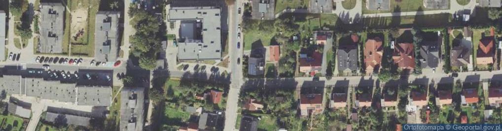 Zdjęcie satelitarne Moniuszki Stanisława ul.