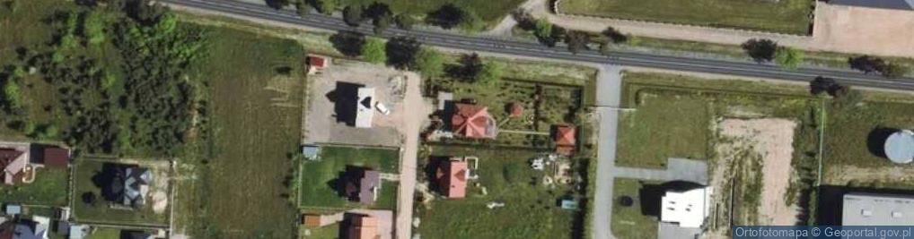 Zdjęcie satelitarne Modrzewiowa ul.