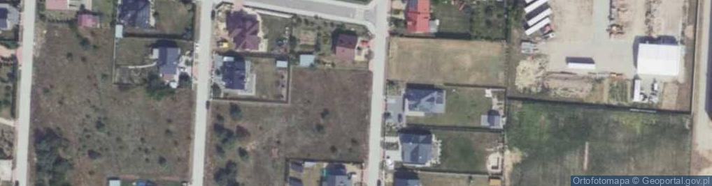 Zdjęcie satelitarne Modrzewiowa ul.
