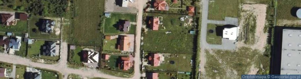 Zdjęcie satelitarne Modrzewiowa ul.