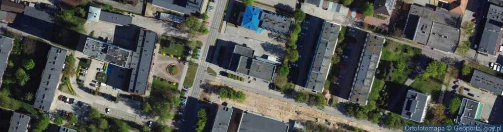 Zdjęcie satelitarne Moniuszki Stanisława ul.