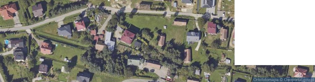 Zdjęcie satelitarne Modrzewiowa ul.