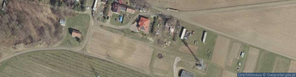 Zdjęcie satelitarne Modrzewiowa ul.
