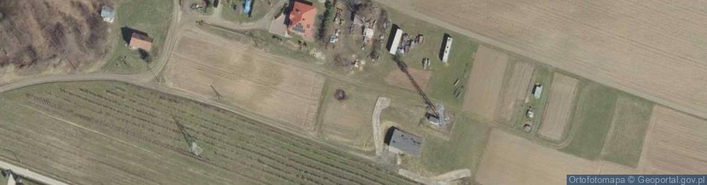 Zdjęcie satelitarne Modrzewiowa ul.
