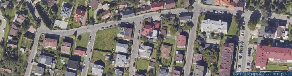 Zdjęcie satelitarne Moniuszki Stanisława ul.