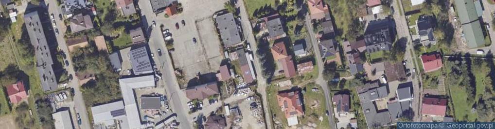 Zdjęcie satelitarne Monopolowa ul.