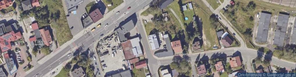 Zdjęcie satelitarne Monopolowa ul.