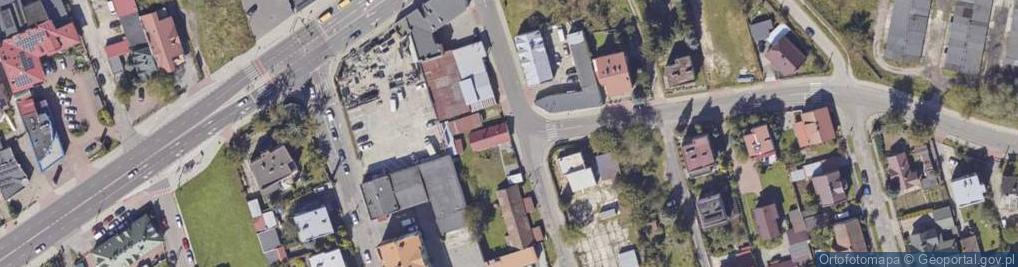 Zdjęcie satelitarne Monopolowa ul.