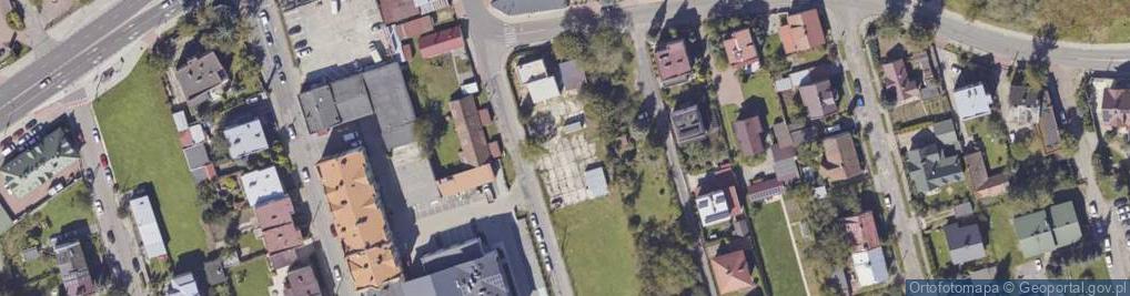 Zdjęcie satelitarne Monopolowa ul.