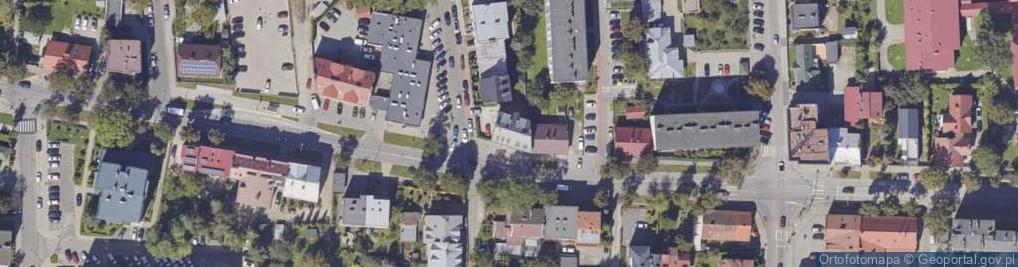 Zdjęcie satelitarne Mościckiego Ignacego ul.
