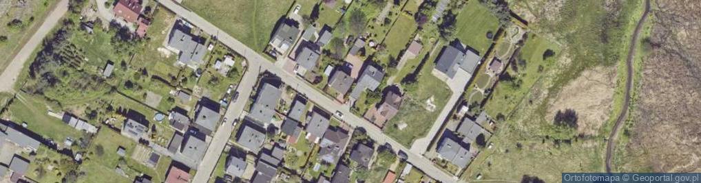 Zdjęcie satelitarne Mokra ul.