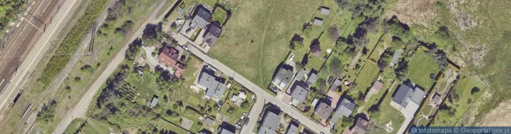Zdjęcie satelitarne Mokra ul.