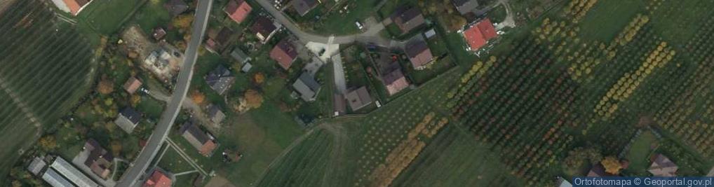 Zdjęcie satelitarne Modrzewiowa ul.