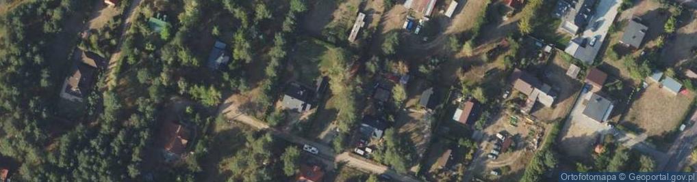 Zdjęcie satelitarne Modrzewiowa ul.