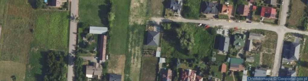 Zdjęcie satelitarne Modrzewiowa ul.
