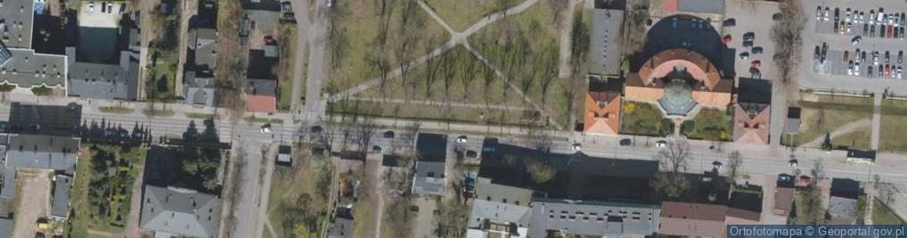 Zdjęcie satelitarne Mościckiego Ignacego, prezydenta ul.