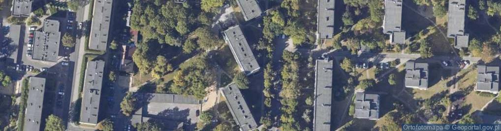 Zdjęcie satelitarne Moniuszki Stanisława ul.