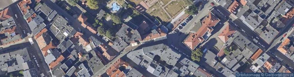 Zdjęcie satelitarne Most Pauliński most.