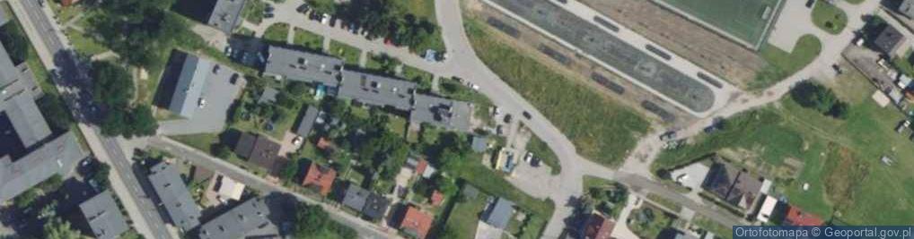 Zdjęcie satelitarne Morcinka Gustawa ul.