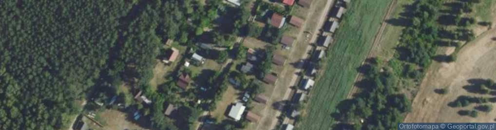 Zdjęcie satelitarne Modrzewiowa ul.