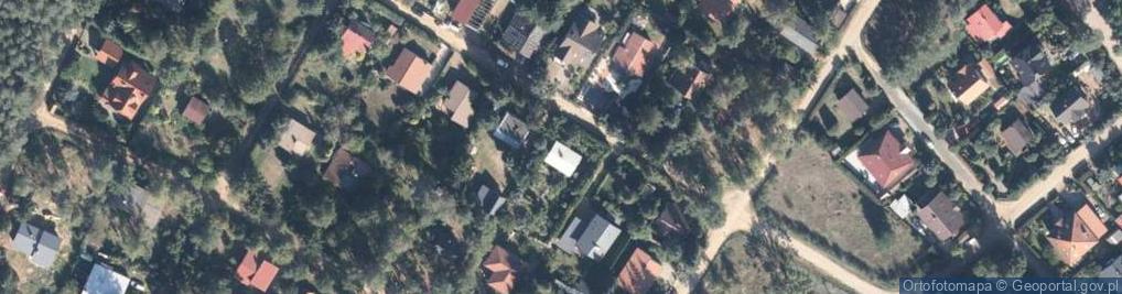 Zdjęcie satelitarne Modrzewiowa ul.