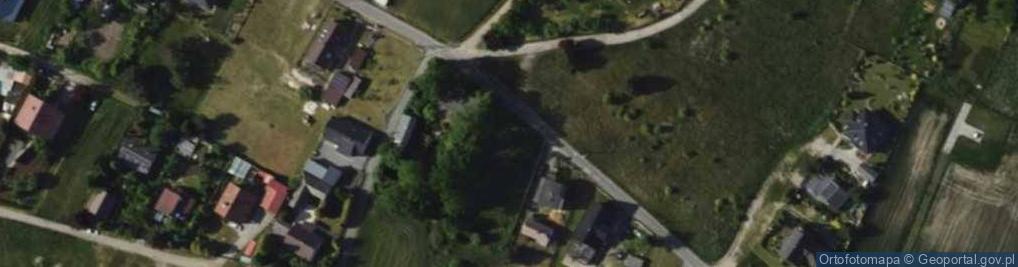 Zdjęcie satelitarne Modrzewiowa ul.