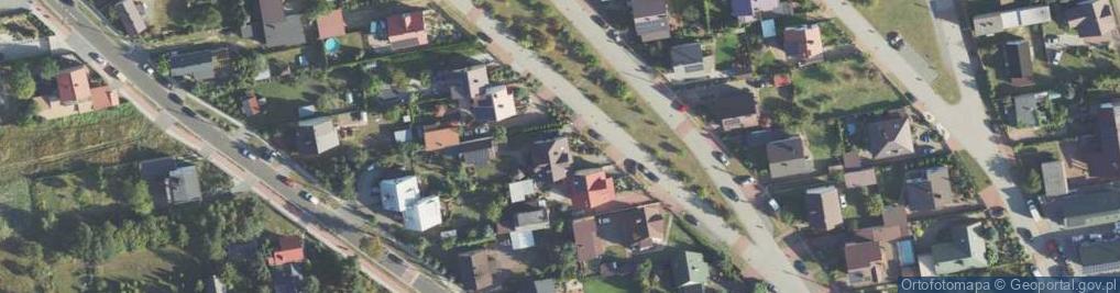 Zdjęcie satelitarne Moniuszki Stanisława ul.