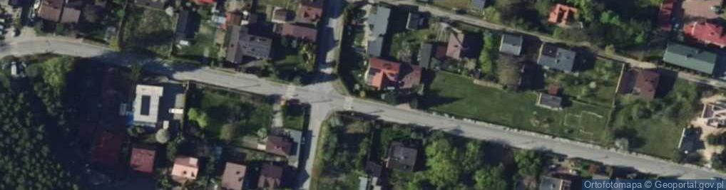 Zdjęcie satelitarne Moniuszki Stanisława ul.