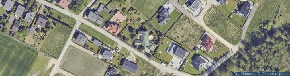 Zdjęcie satelitarne Modrzewiowa ul.