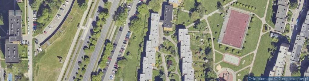 Zdjęcie satelitarne Moniuszki Stanisława ul.