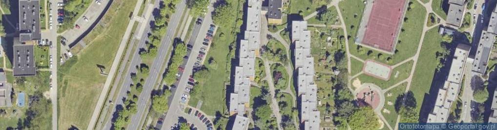 Zdjęcie satelitarne Moniuszki Stanisława ul.