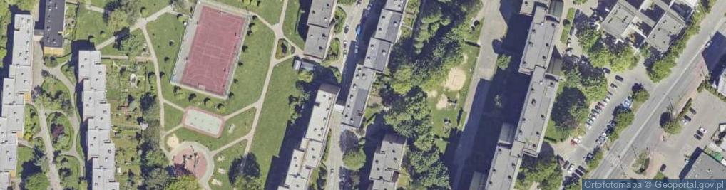 Zdjęcie satelitarne Morcinka Gustawa ul.