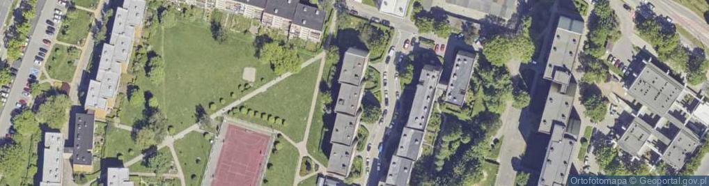 Zdjęcie satelitarne Morcinka Gustawa ul.