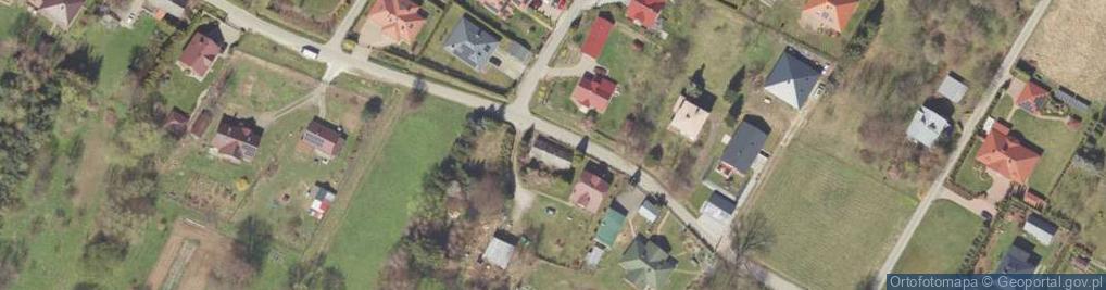 Zdjęcie satelitarne Mokra Strona ul.