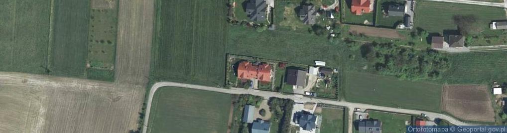 Zdjęcie satelitarne Modrzewiowa ul.