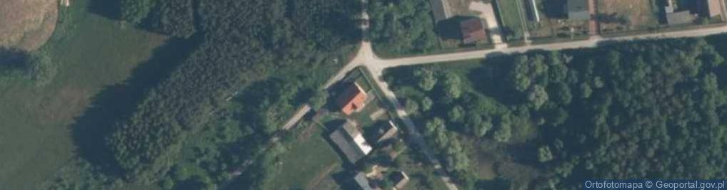Zdjęcie satelitarne Modrzewiowa ul.