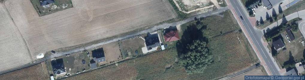 Zdjęcie satelitarne Modrzewiowa ul.