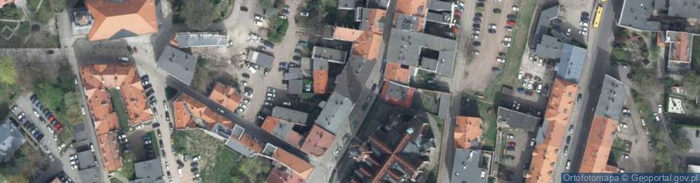 Zdjęcie satelitarne Moniuszki Stanisława ul.