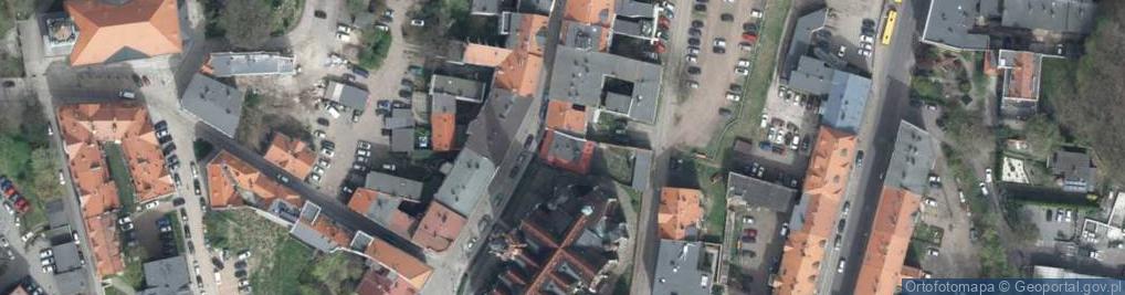 Zdjęcie satelitarne Moniuszki Stanisława ul.